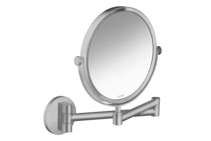 Дзеркало для гоління Axor Universal Circular, Stainless Steel Optic (42849800)
