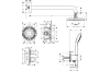 Душовий комплект Croma E 280 1jet Ecostat E 7в1 (27953000) Chrome image 4