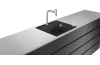 Кухонна мийка C51-F450-06 Сombi 560x510 Select зі змішувачем, Chrome (43217000) image 1