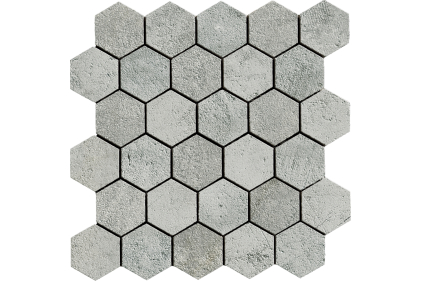 JUNGLE STONE GRAVEL NAT RET 28х29 (шестигранник) M303 (154312) (плитка для підлоги і стін)