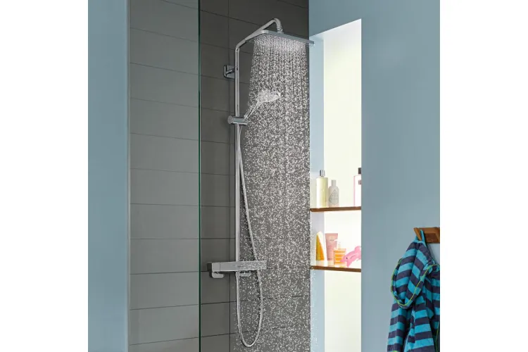 Душова система Croma E Showerpipe 280 1jet EcoSmart з термостатом (27660000) image 3