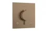 Термостат прихованого монтажу Ecostat Comfort E на 2 функції Brushed Bronze (33711140) image 1