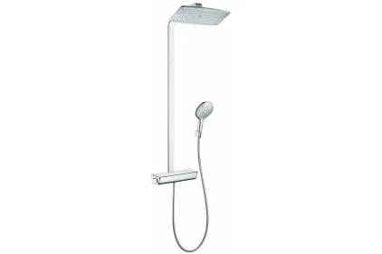 Душова система Raindance E Showerpipe 360 з термостатом (27112400) White/Chrome