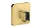 Шлангове під'єднання Fixfit Porter Softcube з тримачем Polished Gold Optic (36724990)