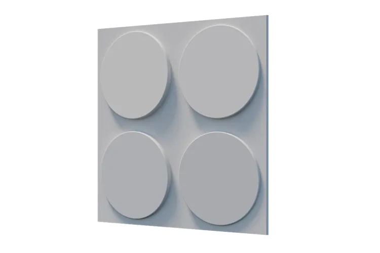 Гіпсова стінова панель 50х50 см FUSION 07 зображення 1