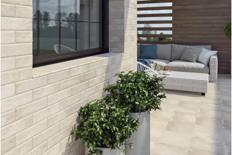 SCANDIANO BEIGE ELEWACJA 24.0X6.5 (фасад) зображення 2