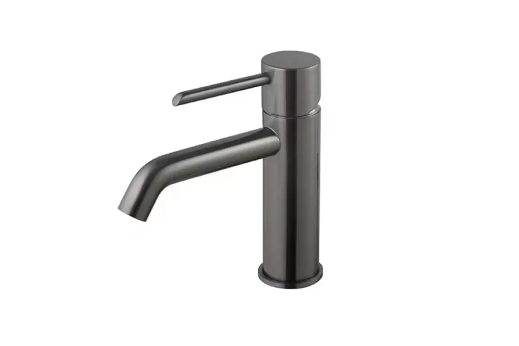ROUND, Змішувач для умивальника Н160 мм, brushed titanium (100291627) зображення 1