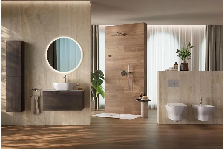 ROUND, Дзеркало 80 см. з підсвіткою, сенсорне управління (100334338) image 2