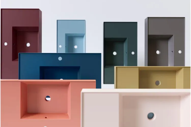 ESSENCE, Умивальник підвісний, 80 см, lemon grass (700036500) зображення 2