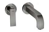 Змішувач Axor Citterio 220 Lever для умивальника зі стіни, Polished Black Chrome 39121330