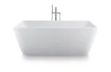 DURASQUARE Ванна вільностояча 185x85 см з ніжками, панеллю та сифоном (700430000000000)