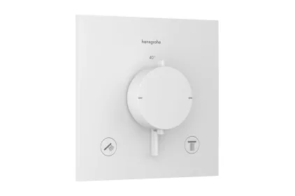 Термостат прихованого монтажу Ecostat Comfort E на 2 функції Matt White (33711700)