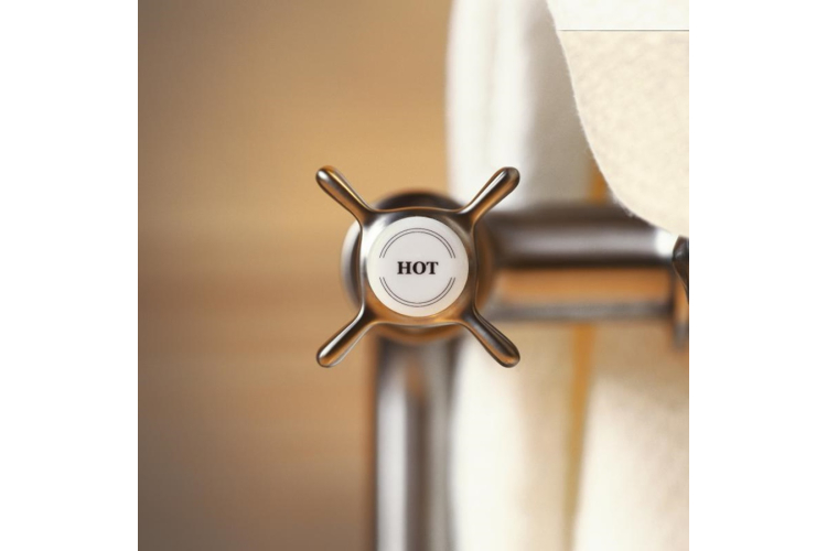 Змішувач Axor Montreux для ванни підлоговий двохвентильний Cross Chrome 16547000 зображення 4
