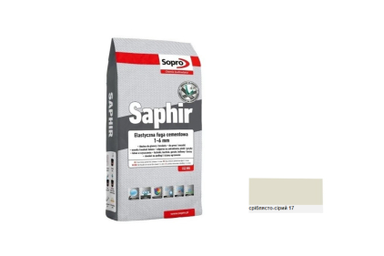 Затирка для швів SOPRO SAPHIR №9502 Срібно-сірий (17) 3 кг