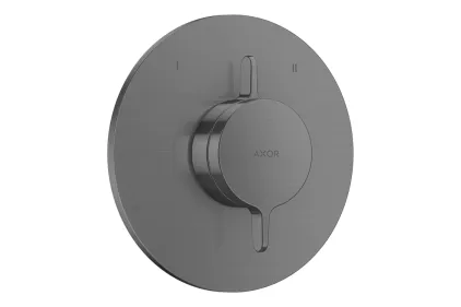 Змішувач Axor One прихованого монтажу на 2 функції, Brushed Black Chrome (48415340)