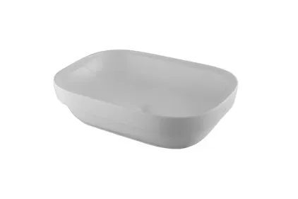 LOUNGE FLUID, Умивальник на стільницю 56x39 см, без переливу, white (100372791)