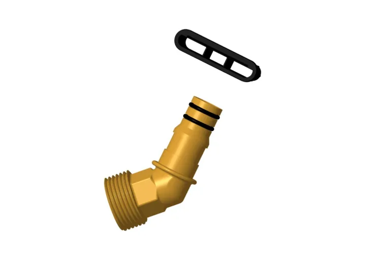 Комплект для наповнення води до ванн LOOP & FRIENDS (UPCON0141) image 1