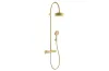 Душова система Axor Showerpipe 180 1jet з термостатом, Brushed Brass (39670950) зображення 1