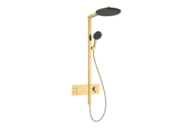 Душова система Raindance Alive S 300 2jet з ShowerSelect Comfort, Polished Gold Optic (24595990) зображення 1