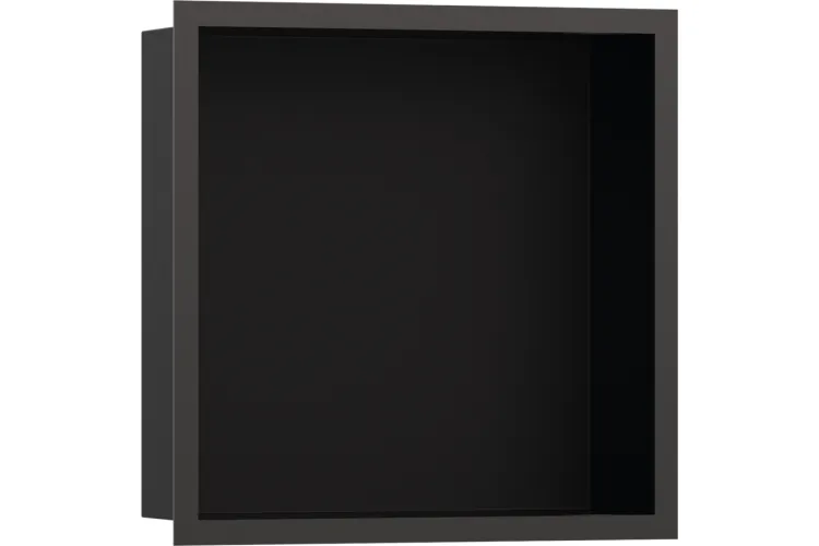 XtraStoris Individual MB Настінна ніша з рамкою 30х30х10см Brushed Black Chrome (56098340) зображення 1