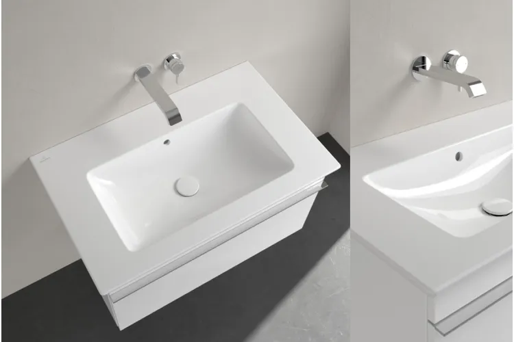 VENTICELLO Умивальник меблевий 800x500 мм б/о з переливом (41048JR1) CeramicPlus image 4