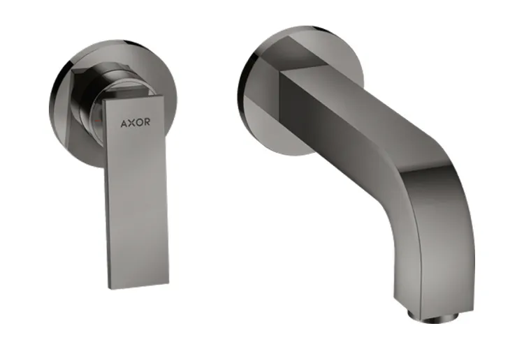 Змішувач Axor Citterio 220 Lever для умивальника зі стіни, Polished Black Chrome 39121330 image 1