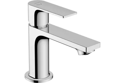 Змішувач Rebris E 80 Coolstart для умивальника без донного клапана, Chrome (72554000)