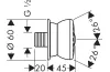 Форсунка бокова Bodyvette 1Jet (28466000) image 2