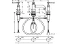 Змішувач Axor Montreux 30 для умивальника на 3 отвори ручки Lever, хром 16535000 зображення 2