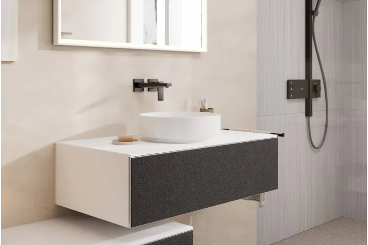 Умивальник Xuniva Evo S SmartClean HygieneEffect накладний без переливу 400х400 мм, White (63005450) зображення 2