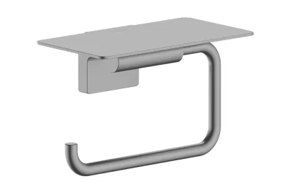 AddStoris S Тримач паперу з полицею, Brushed Bronze (41789140)