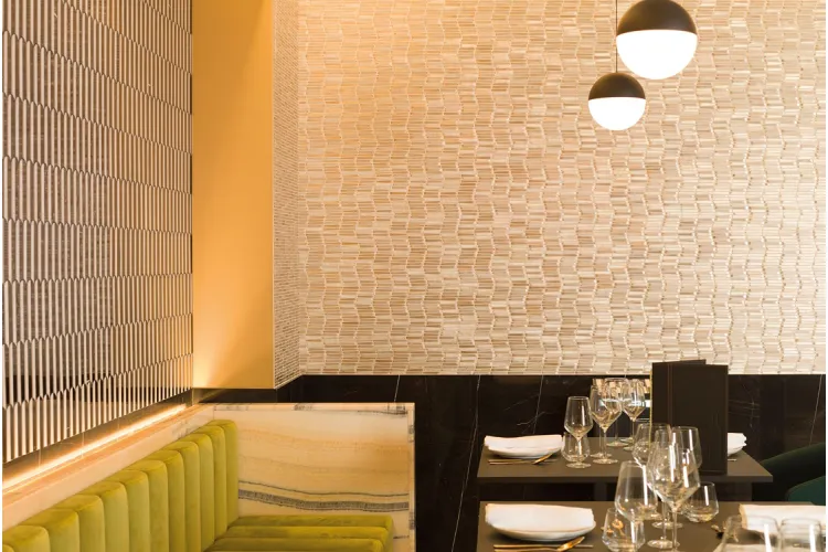 G150 GRAVITY ALUMINIUM WAVE GOLD 28.9x30.2 (мозаїка) зображення 2