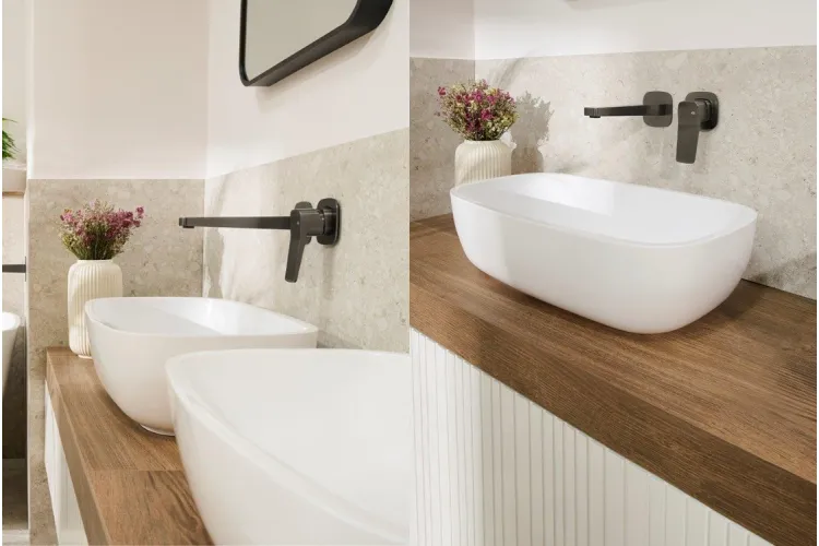 Змішувач для умивальника прихованого монтажу MALAGA pvd gun metal 4529-810-61 image 3