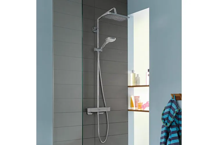 Душова система Croma E Showerpipe 280 1jet EcoSmart з термостатом (27660000) image 5