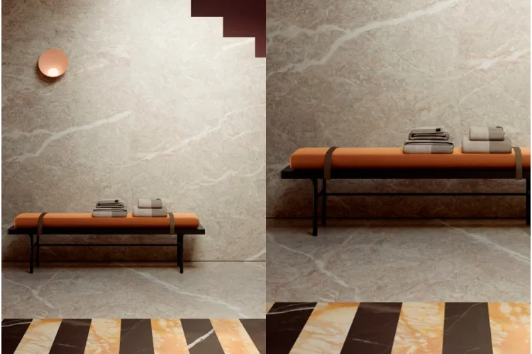 MEPE GRANDE MARBLE LOOK CALACATTA BLACK SATIN 160х320 (плитка для підлоги і стін) зображення 2