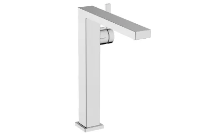 Змішувач Tecturis E 240 Fine CoolStart EcoSmart+ для умивальника без донного клапана, Chrome (73072000)