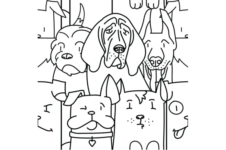 OH MY DOG WHITE 25x25 (плитка для підлоги і стін) image 1