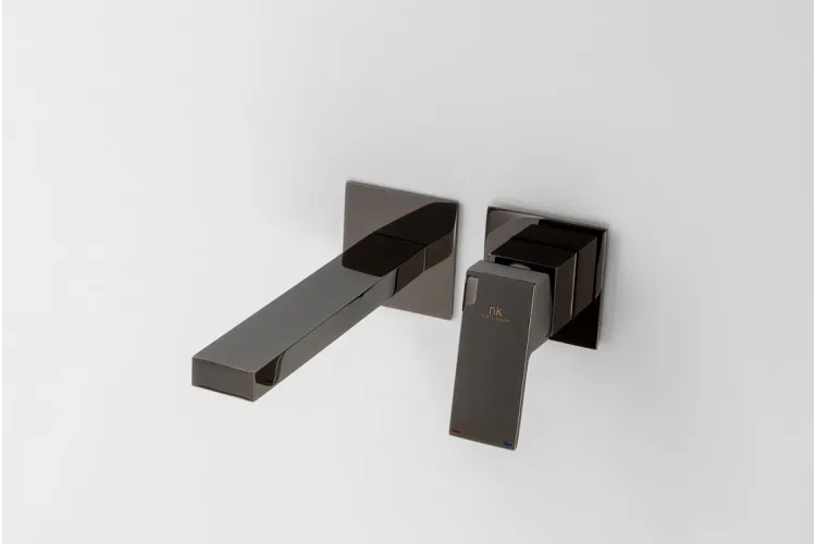 SQUARE, Зовнішня частина змішувача прихованого монтажу для умивальника, titanium (100318279) зображення 2