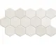 HEX WHITE 26.5х51 шестигранник (плитка для підлоги і стін)