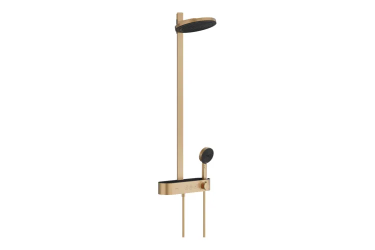 Душова система Pulsify S Showerpipe 260 2jet 400, Brushed Bronze (24240140) image 1