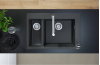 Кухонна мийка C51-F635-09 Сombi 770x510 на дві чаші 180/450 Select зі змішувачем Chrome (43220000) image 2