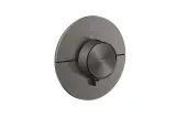 Термостат прихованого монтажу ShowerSelect ID Round на 1 функцію, Brushed Black Chrome (36756340)