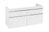 VENTICELLO Шафа під умивальник 115.3х59х50.2 Glossy White, ручки хром (A92901DH) зображення 1