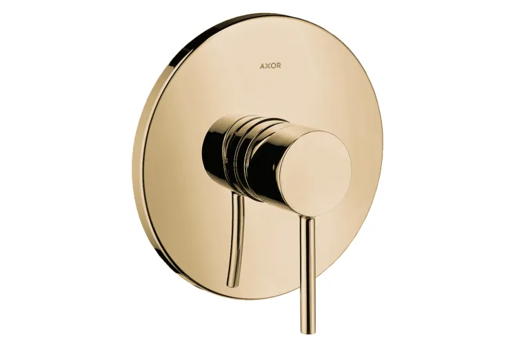 Змішувач Axor Starck Lever прихованого монтажу для душу, Brushed Gold Optic 10616250 зображення 1