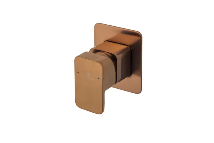 LOUNGE, Зовнішня частина змішувача прихованого монтажу для душу, brushed copper (100281132)  зображення 1