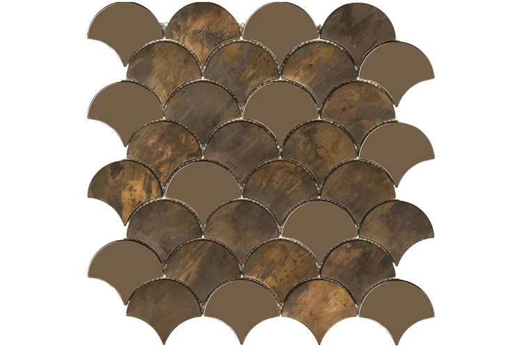 G143 DROP COPPER BRUSHED 29.6x29.5 (мозаїка) image 1