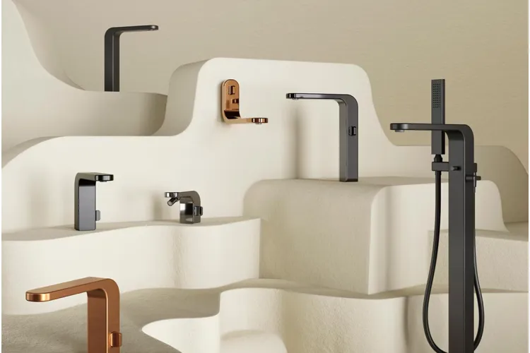 LOUNGE FLUID, Змішувач для умивальника з високим виливом, titanium (100358975) зображення 2