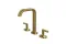 MENORCA, Змішувач для умивальника на 3 отвори, brushed gold (100377791)