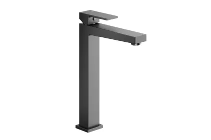 Змішувач для умивальника настільний LOGON pvd gun metal grey 5132-612-61