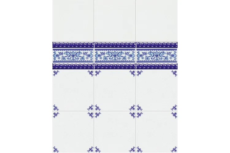 M122 CUARTEO AZUL 20х20 (плитка настінна) зображення 2